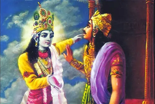 krishna and arjun
